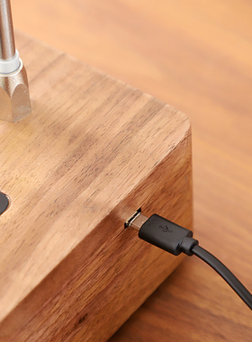 一素茶生活 胡桃木充电式电动抽水器 自动吸水茶炉煮茶水泵吸水器