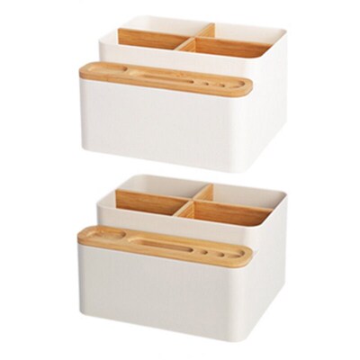 Table Storage Box Stationery Organizer Detachable Desktop