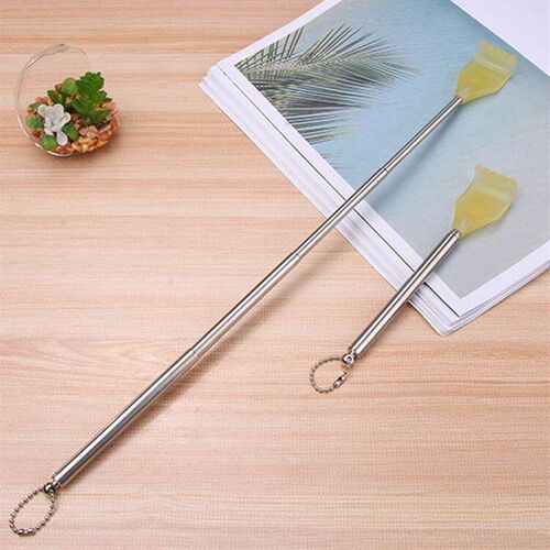 Portable Telescopic Back Scratcher, 4-section Itch Reliever,