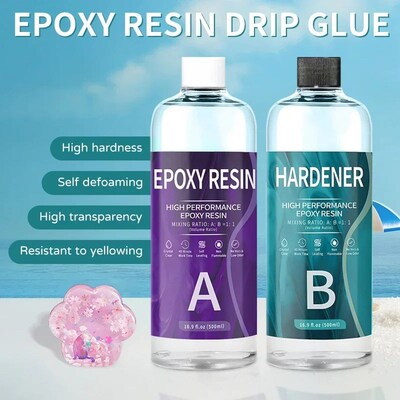 1: 1 AB Epoxy Resin Adhesive Crystal Transparent High Viscos