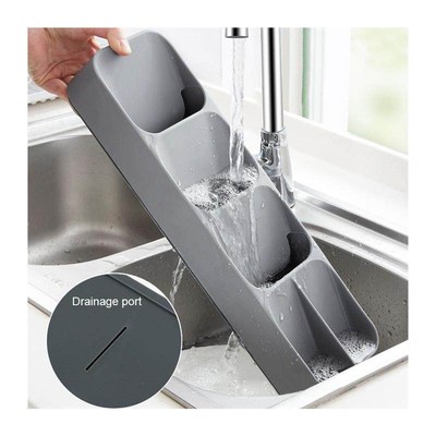 Cutlery Storage Tray Knife Holder Utensils Drawer Organizer