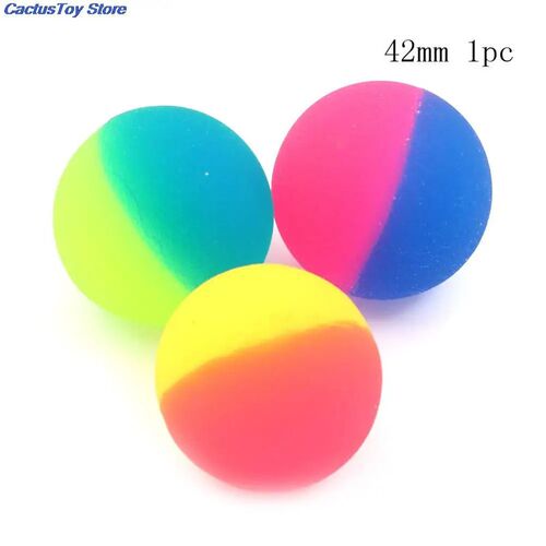 1pcs Cute Luminous Children Toy Ball Colored Boy Bouncing Ba