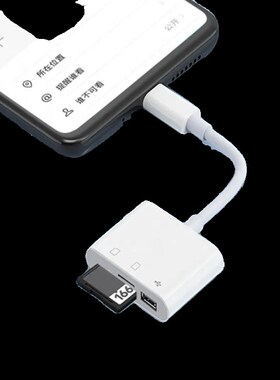 MICRO Type-C Hub to USB SD TF Adapter OTG Memory Card Reader