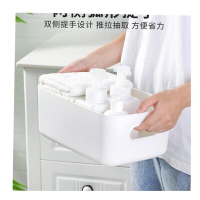 Organizer Drawers Plastic Cosmetic Storage Box Desk Make Up