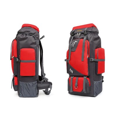 90L Waterproof hiking Camping TraveL Bag CLimBing Backpack