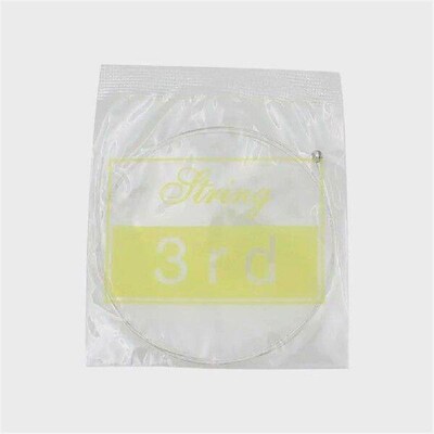 6 Pcs Guitar Strings Acoustic Stainless Steel Replacement