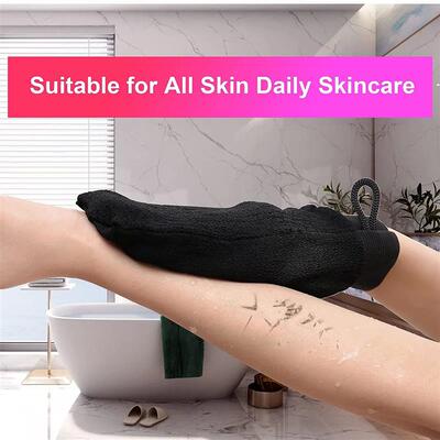 1PC Scrub Exfoliating Gloves Back Scrub Dead Skin Facial Mas