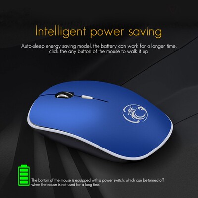 Wireless Mouse Silent Computer Mouse 2.4Ghz DPI Ergonomic