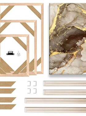 30x40 40x60 50x70cm Canvas Frame Wooden Frames Wooden Photo