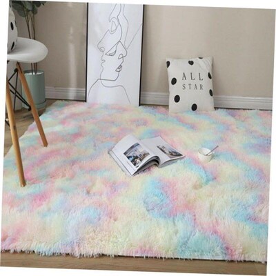 bedroom carpet bedside mat living room rug long fur warm