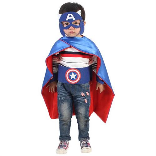 halloween childrens clothing cape man superman clothes