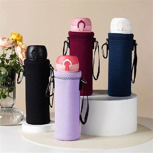 Portable Water Bottle Cover Insulated Bag With Strap Water