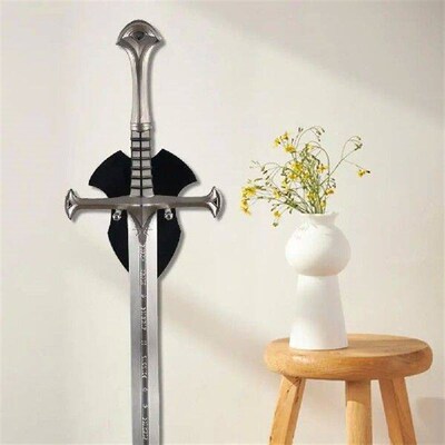 Wall Mount Medieval Swords Holder High Durability Strong