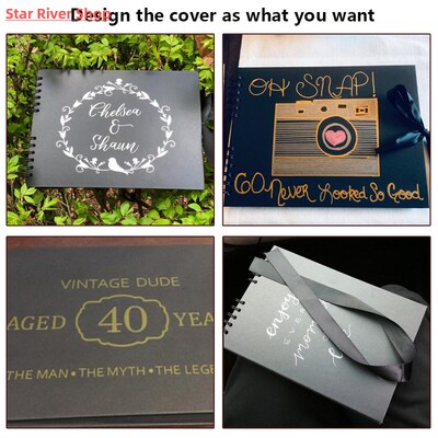 60/80 Pages Photo Albums Scrapbook Paper DIY Craft Album Scr