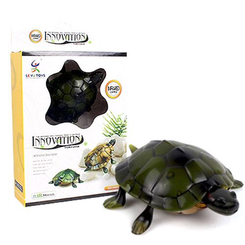 Simulation Infrared Remote Control Electric Luminous Turtle