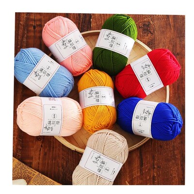 50 Grams/Ball Crochet Cotton yarn For knitting Bargain Cott1