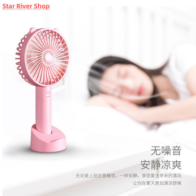 Mini Handheld Portable Fan Usb Rechargeable Battery Cooling