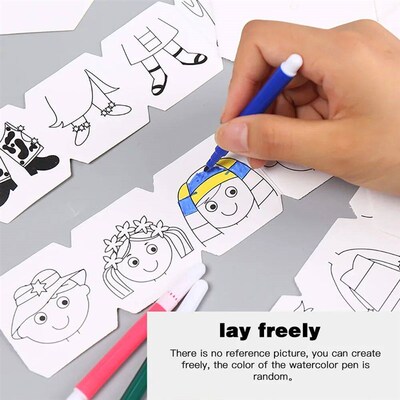 Childrens DIY Craft Toys Novelty Painting Drawing Toys Colo