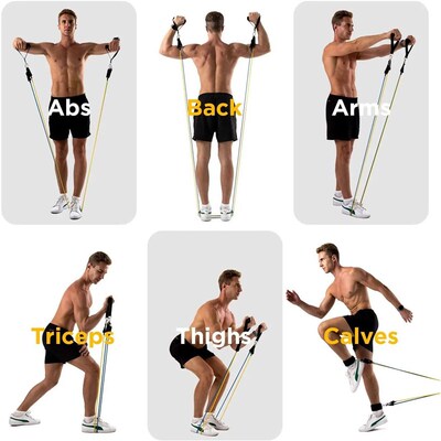 300lb Fitness Booty Resistance Elastic Band Workout for Trai