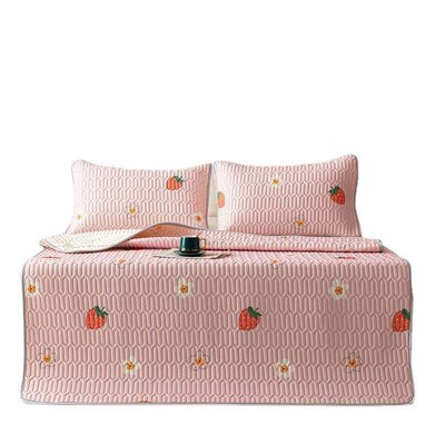 Thailand Bangkok Latex Ice Silk Mat Three-piece Set Foldable