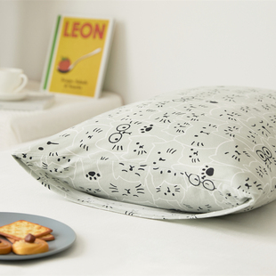 针织棉单件床笠床单枕 1g全棉印花天竺棉30整圈松紧柔软床