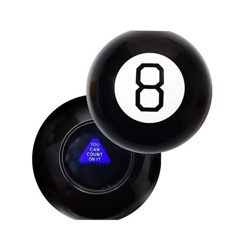 Magic 8 Ball Kids Toy, Retro Themed Novelty Fortune Teller