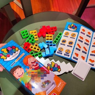 New Tetra Tower Game Stacking Blocks Stack Building Blocks B
