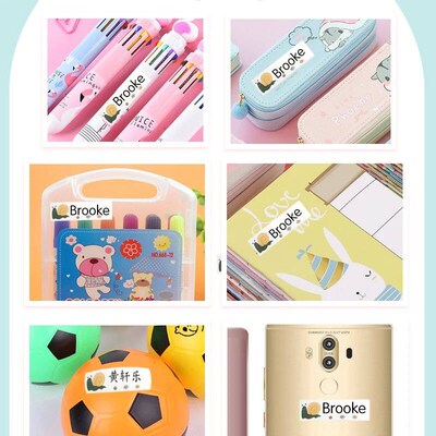Size Name Tag er Customize ers Waterproof Personalized Label