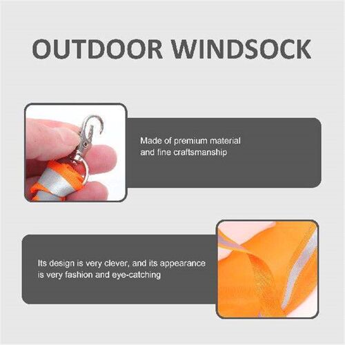 Outdoor Waterproof Warning Flag Wind Direction Indicator