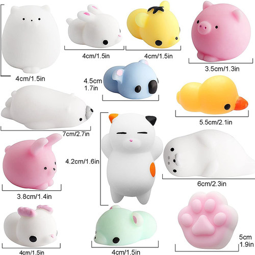 Mochi Squishy Animal Toys Stress Relief Toys Mochi Animals