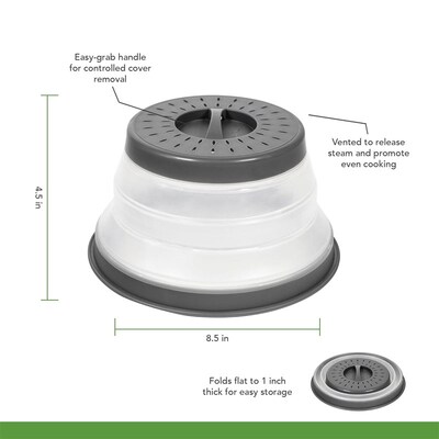Microwave Splatter Cover Silicone Splatter Guard Lid