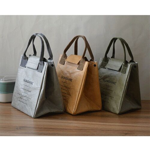 DuPont Paper Lunch Bag Portable Tote Bag Shopping Bag