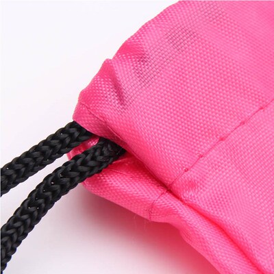 Portable Men Women Sports Gym Bag Nylon Drawstring Bags Belt