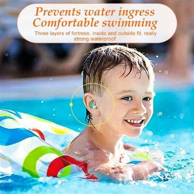 Silicone Earplug For Children Swimming Ear Protection Noise