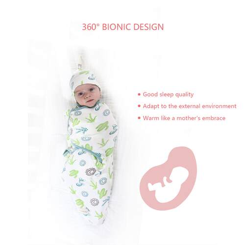 baby sleeping bag newborn envelope cocoon wrap swaddle soft