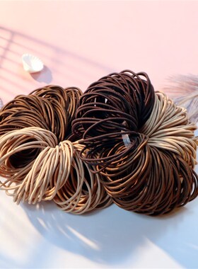 50/100PCS New Color Nylon Elastic Hair Tie 5CM Rubber Band f