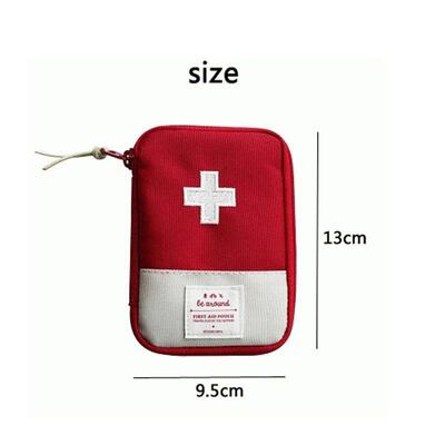 Mini Medicine Storage Bag Portable First Aid Medical Kit Tra