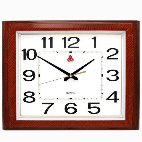 上海三五牌钟表挂钟客厅大尺寸时钟挂墙静音石英钟办公室大挂钟