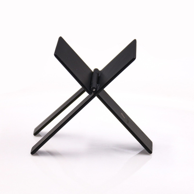 Stainless Steel Foldable Cigar Holder Cohiba Black Ashtray