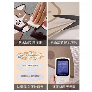 宠物地垫pvc防水防尿垫专用饲养猫咪餐垫狗狗笼子睡垫防滑隔凉垫