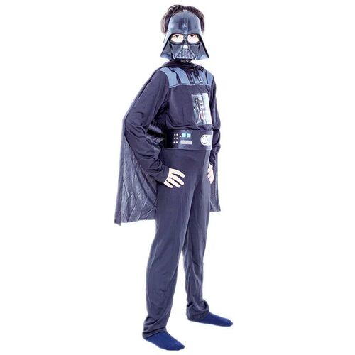 Boys Classic Movie Mask Costume Printed Cartoon Darth Vader