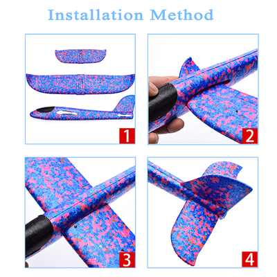 48cm Large EVA Foam Aircraft Toy Hand Throw Flight Glider Ai