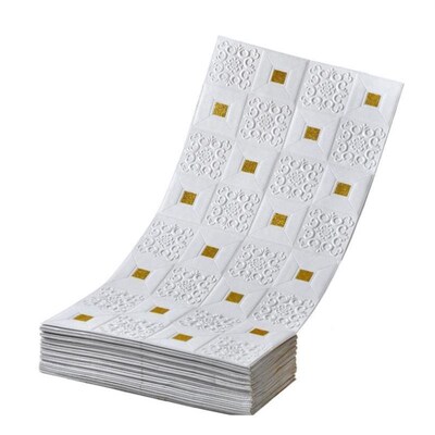 3D Wall Sticker Imitation Brick aterproof Wallpaper Room壁纸