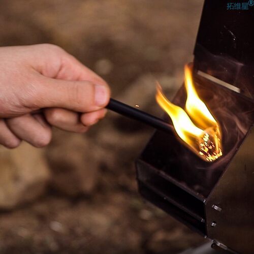 Portable Tinder Cord Fire Starter Wick Hemp Camping