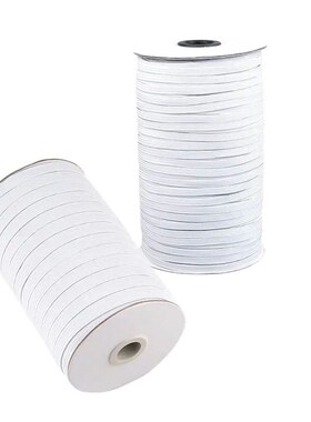 10yards Black / White Sewing Elastic Band Webbing Spandex 3m