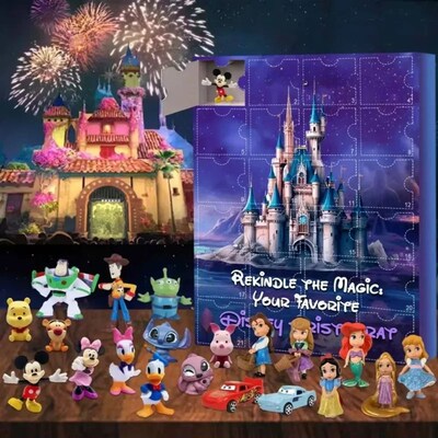 MINISO Advent Calendar Stitch Cartoon Doll Christmas