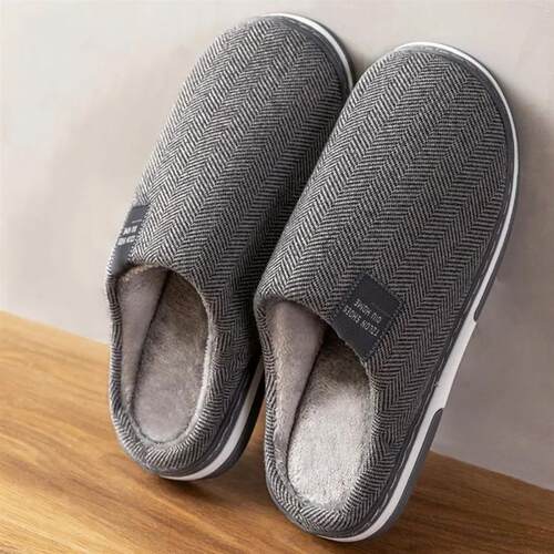 Mens For Men House Warm Slip Soft Plush Flop Slippers Flip O