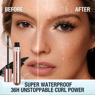 Mascara 4d Silk Fiber Mascara Waterproof Extra Volume Smudge