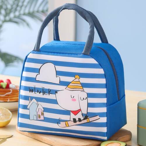 Cartoon Lunch Bag Portable Insulated Thermal Lunch Box Picni