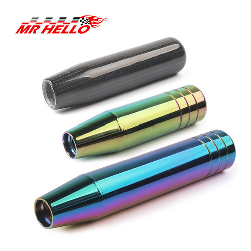 汽车改装加长排挡头手动档档把挂档头个性金属波棍头碳纤维排挡头